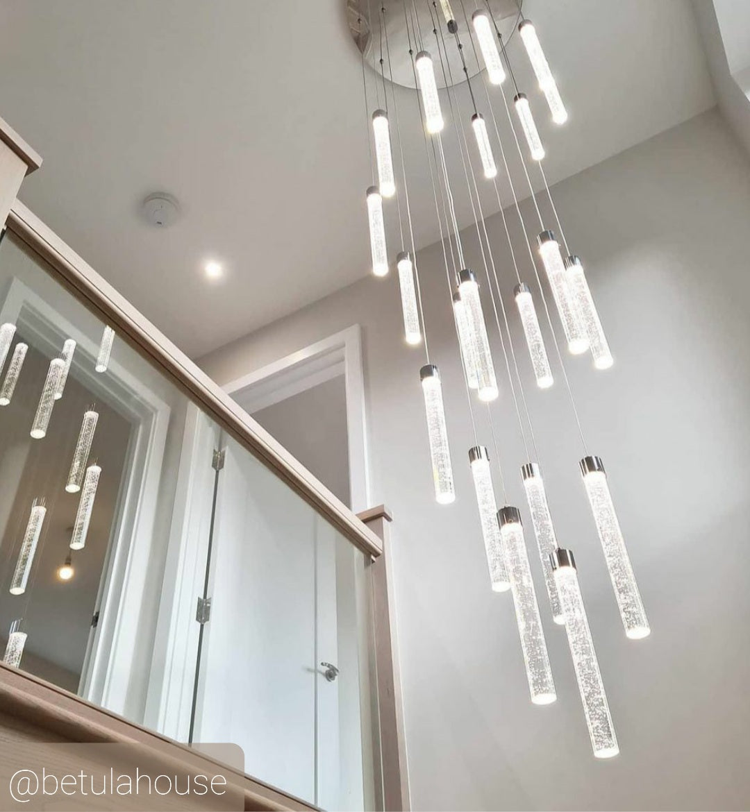 led-staircase-pendant