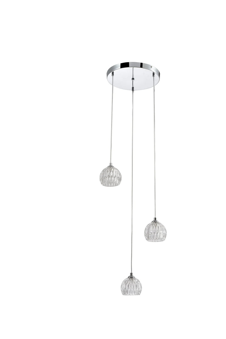 Melton 3lt Spiral Pendant