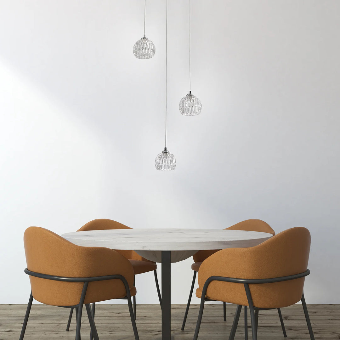 Melton 3lt Spiral Pendant