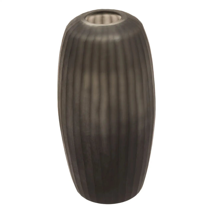 Camille Black Glass Vase