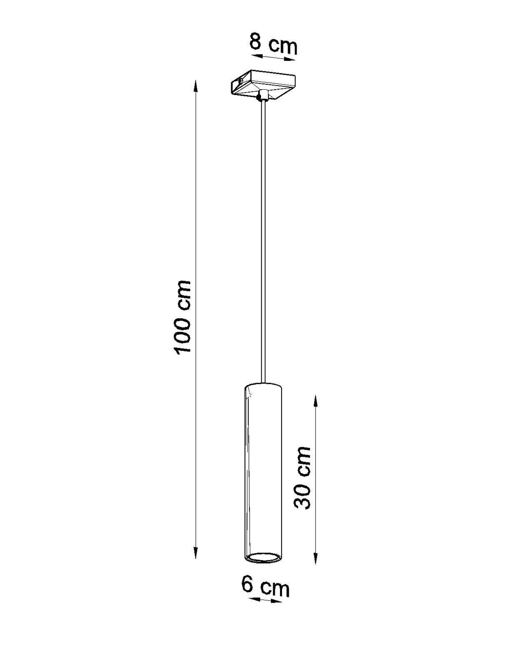 Pictou Pendant Light – Modern Minimalist Cylinder