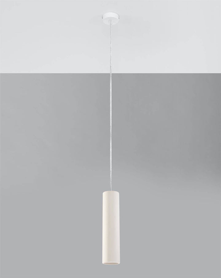 Regina Ceramic Tube Pendant