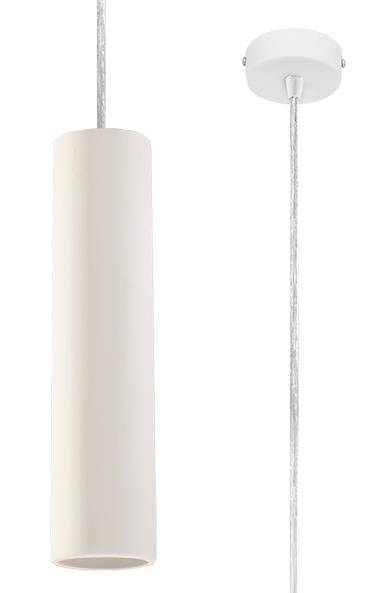 Regina Ceramic Tube Pendant