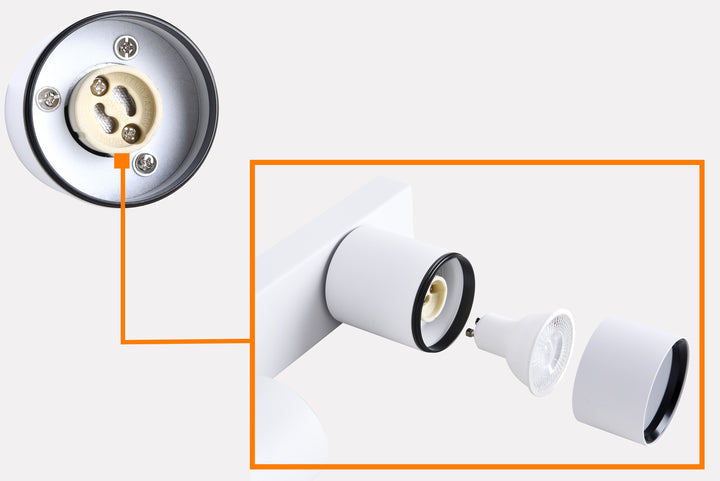 Bourke Wall Light Spotlight- 2 Colours