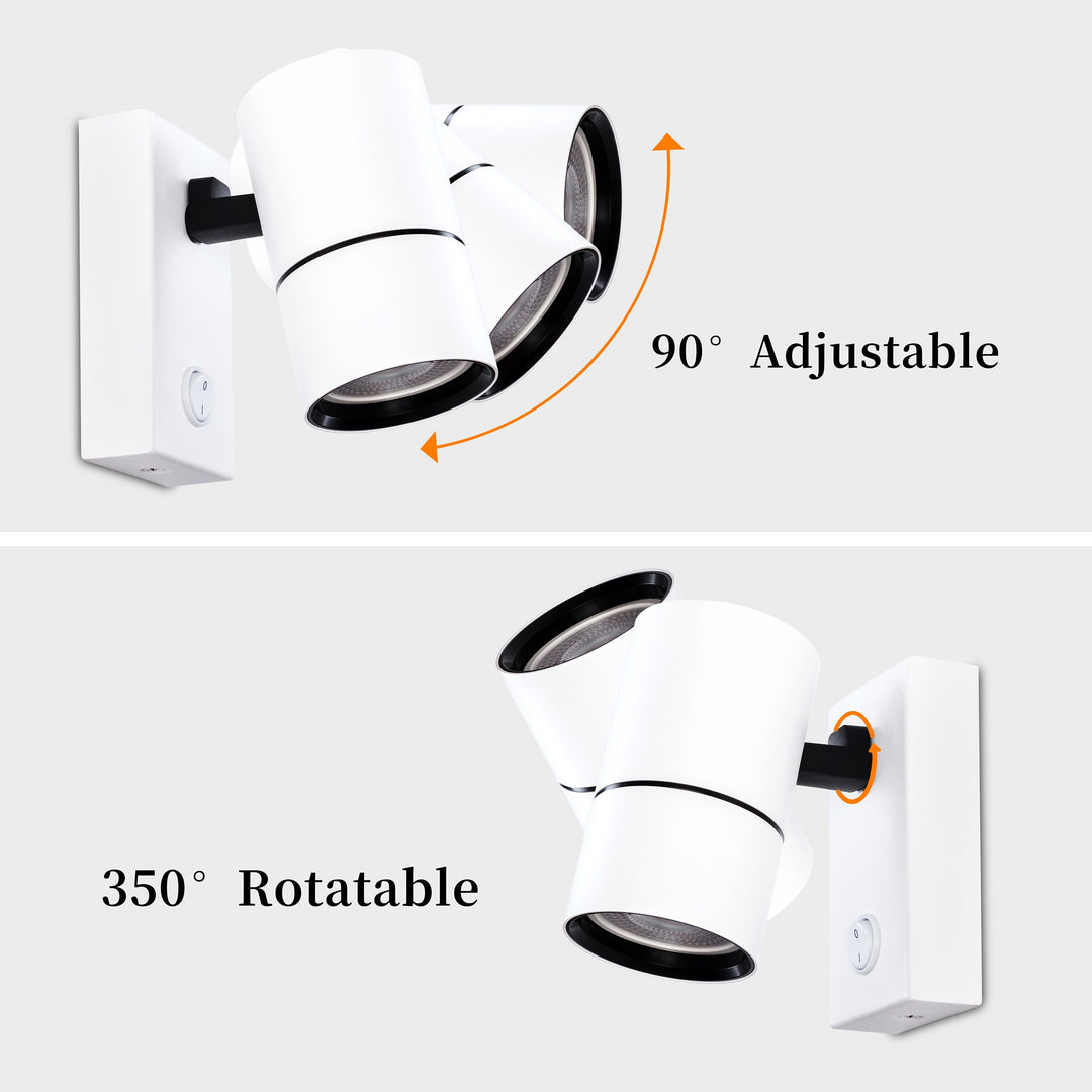 Bourke Wall Light Spotlight- 2 Colours