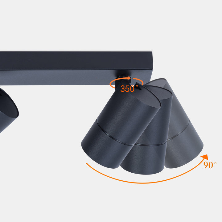 Bourke 4-Light Spotlight Bar