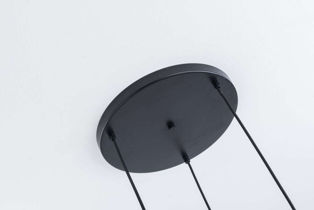 Roma 3-Light Spiral Pendant