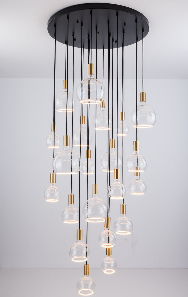 Roma 21lt Spiral Pendant - 2 COLOURS