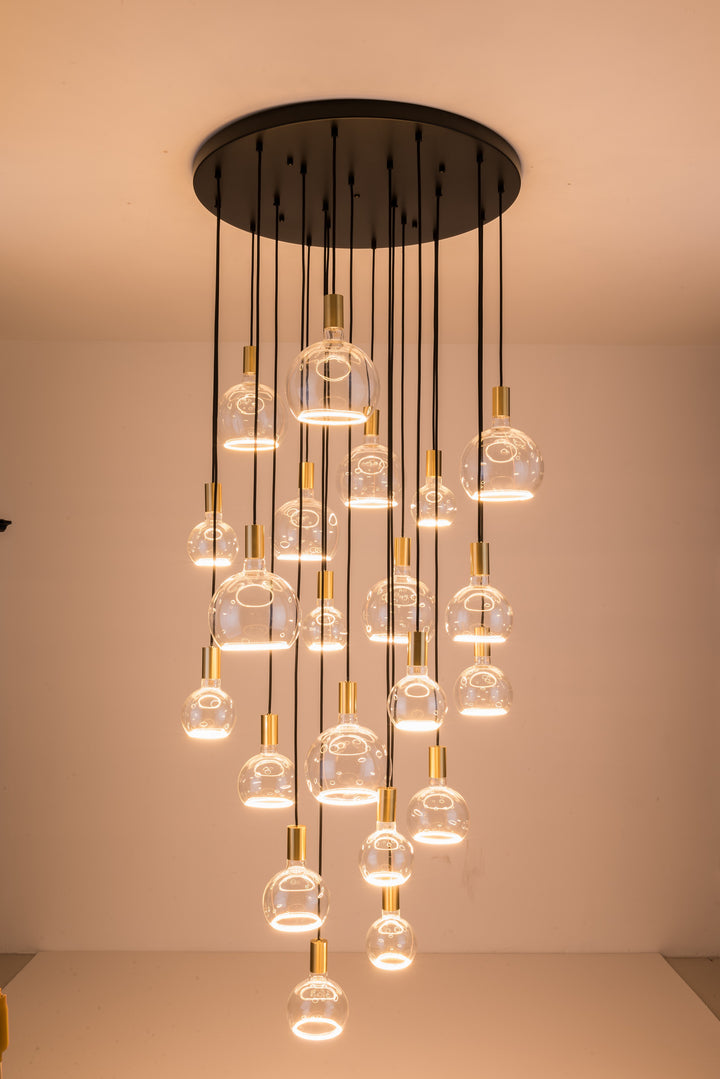 Roma 21lt Spiral Pendant - 2 COLOURS