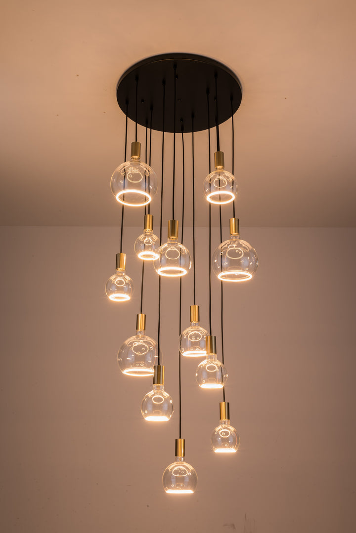 Roma 12lt Spiral Pendant - 2 COLOURS