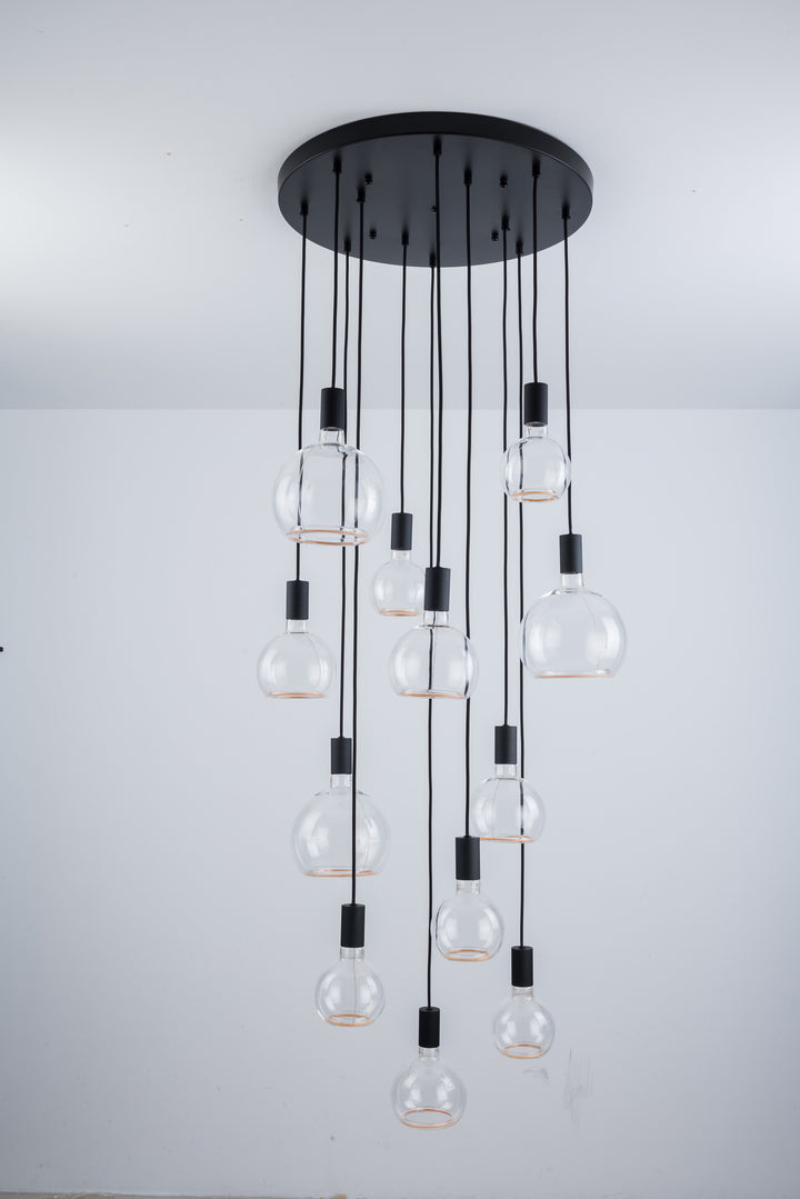 Roma 12lt Spiral Pendant - 2 COLOURS