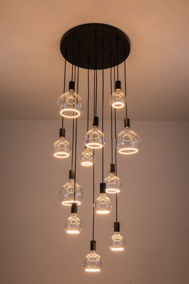 Roma 12lt Spiral Pendant - 2 COLOURS