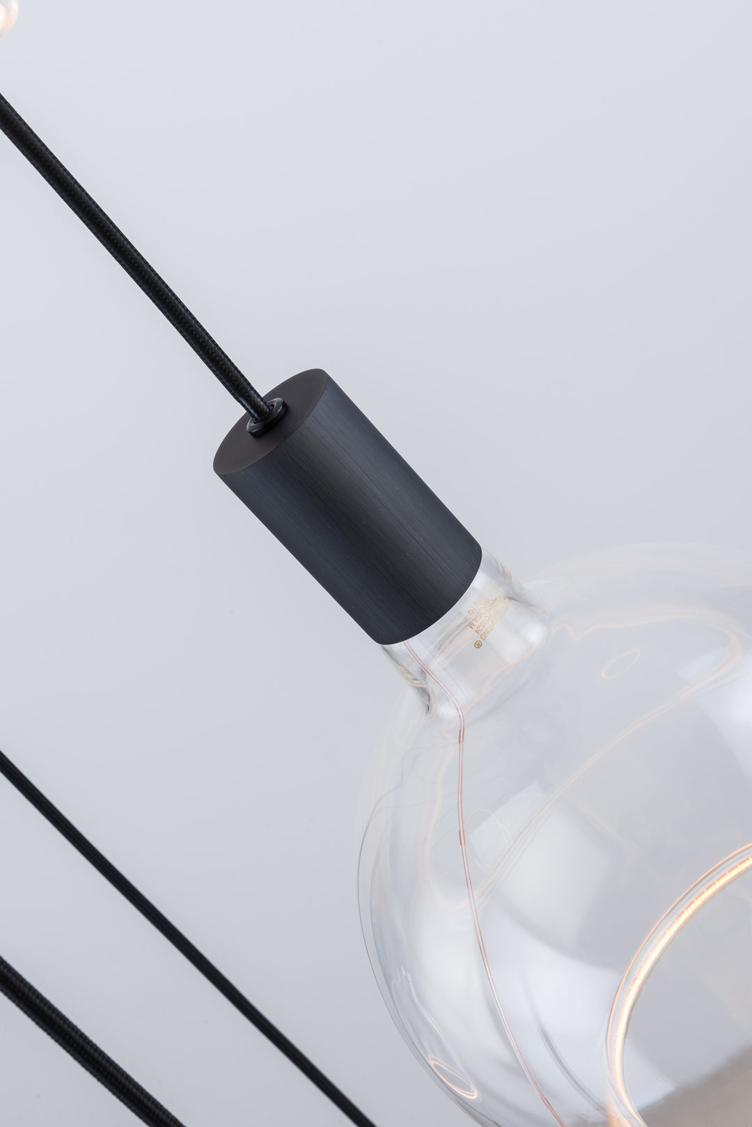 Roma 6LT Spiral Pendant – Ring Bulb Design