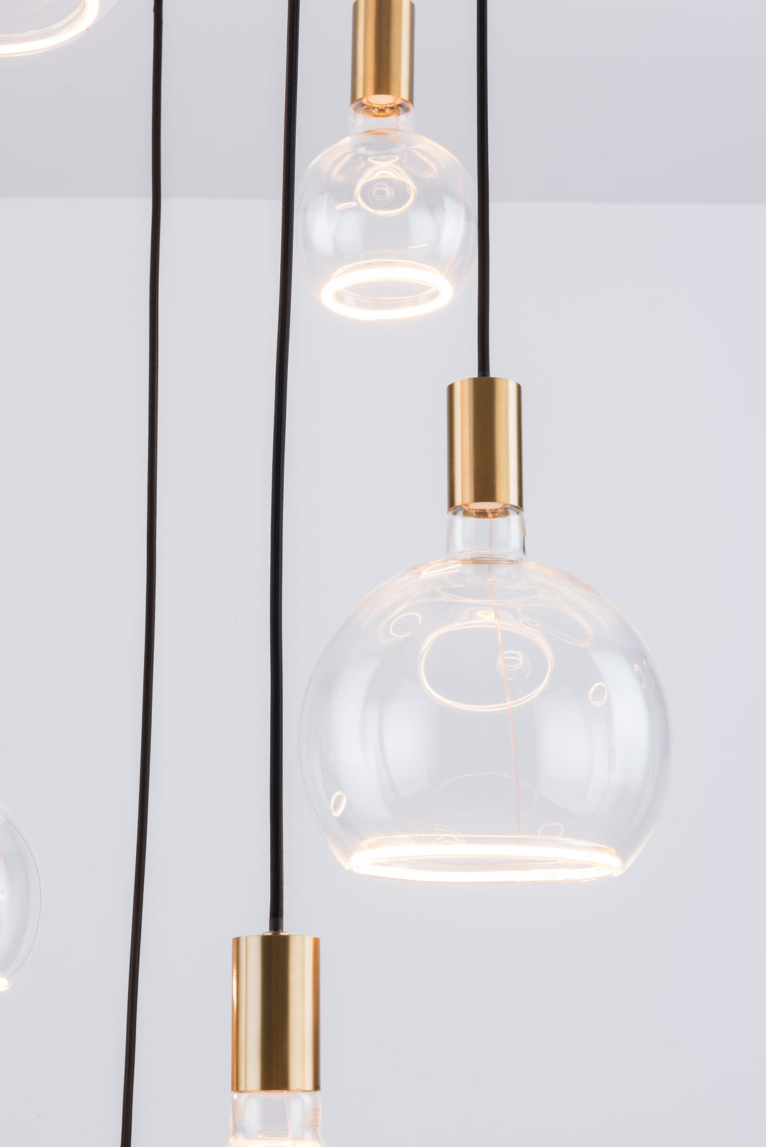Roma 6LT Spiral Pendant – Ring Bulb Design