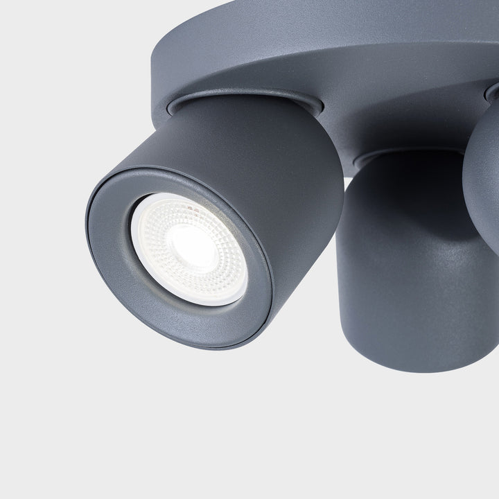 Rosebery 3 Light Round Ceiling Spotlight