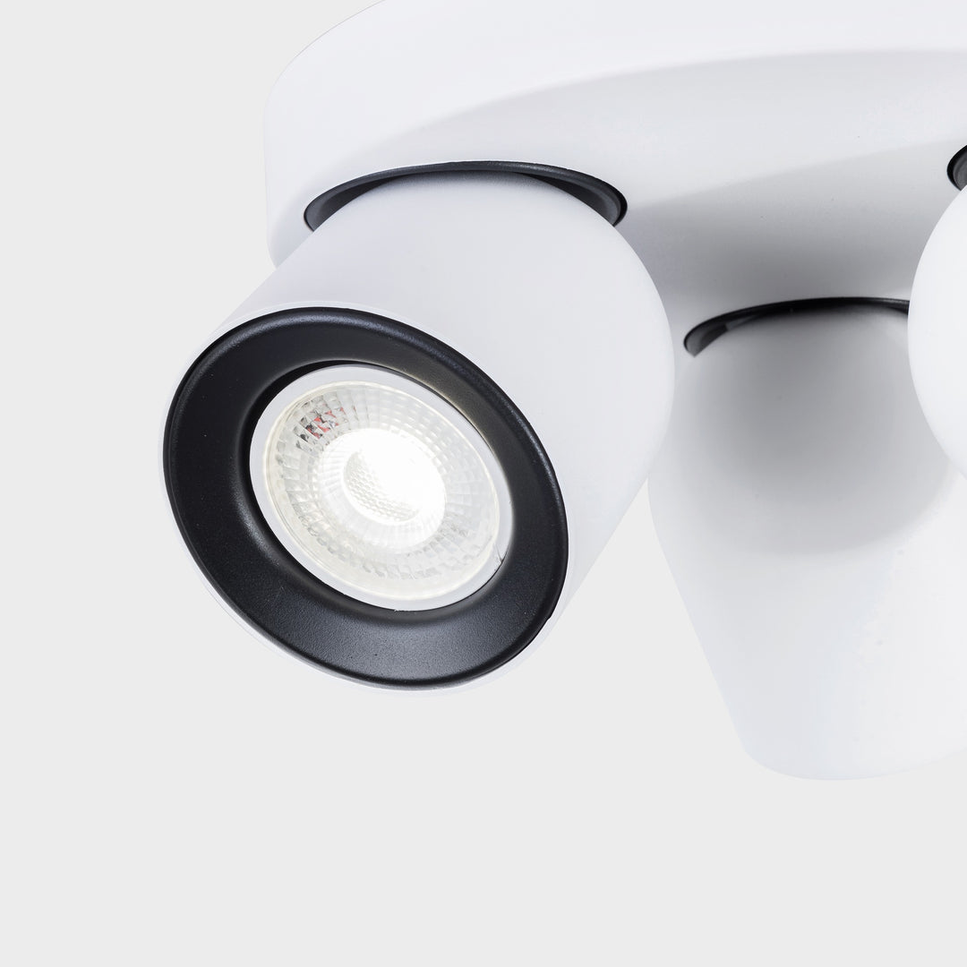 Rosebery 3 Light Round Ceiling Spotlight