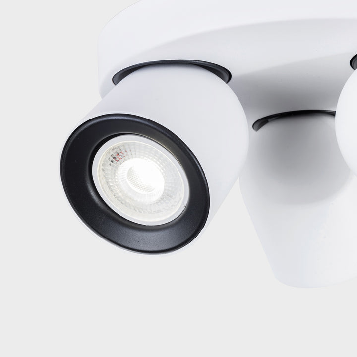 Rosebery 3 Light Round Ceiling Spotlight