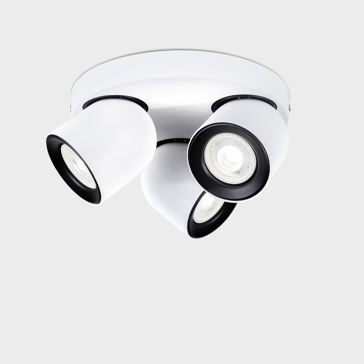 Rosebery 3 Light Round Ceiling Spotlight