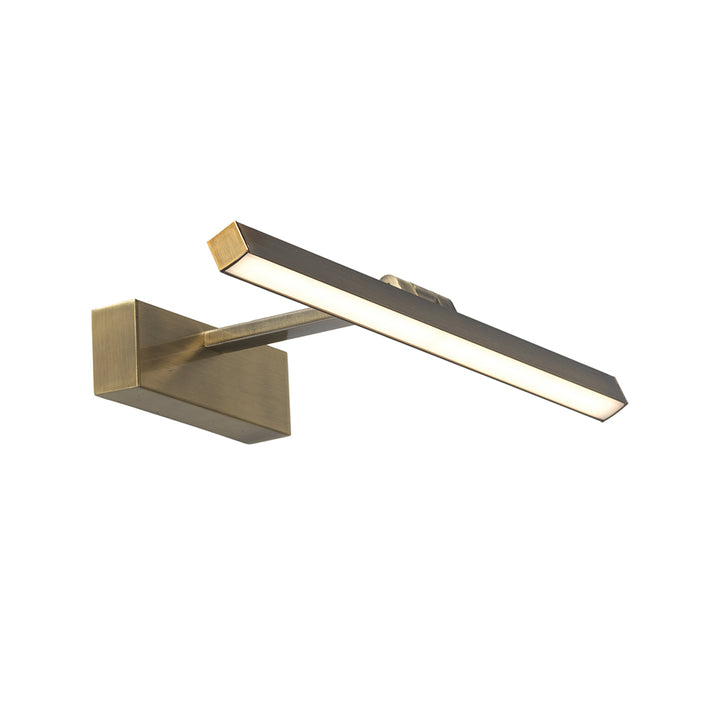 Modern bronze LED picture wall light