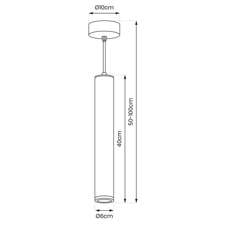 Europa Lighting Prague Bathroom Pipe Pendant