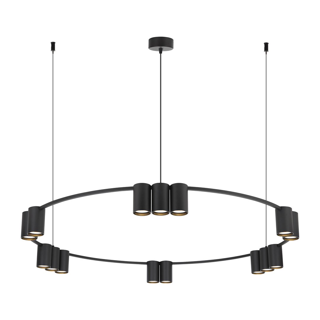 Geneva Large Round Pendant Light – 3 Colours
