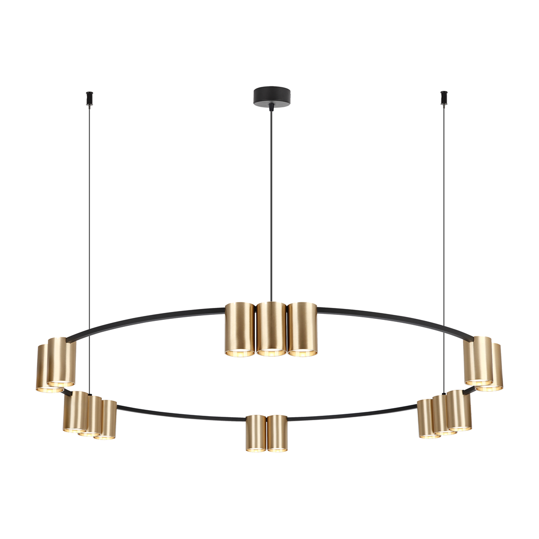 Geneva Large Round Pendant Light – 3 Colours
