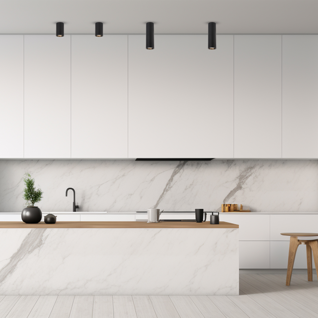 Europa Lighting Geneva Medium Flush - 3 COLOURS