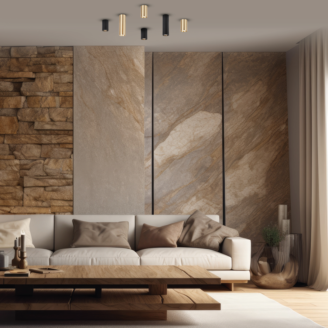 Europa Lighting Geneva Medium Flush - 3 COLOURS