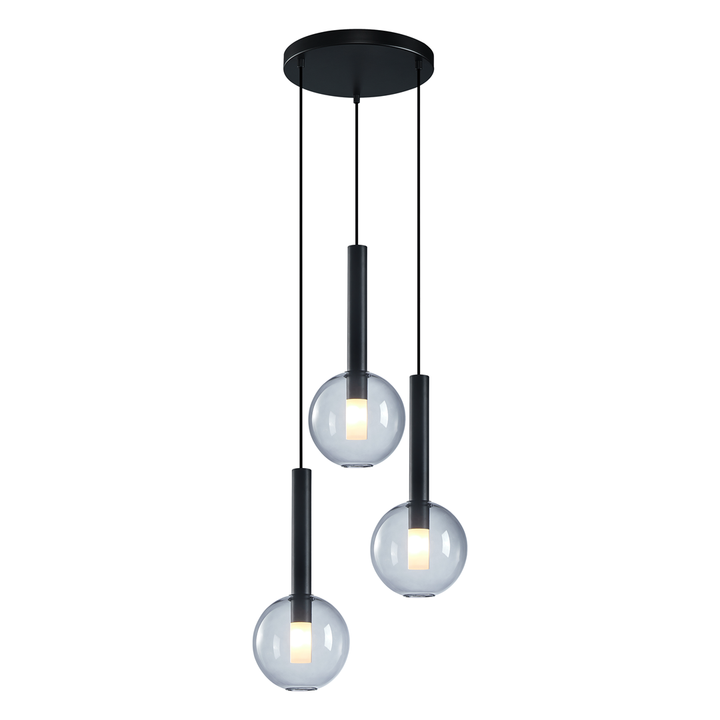 Brussels Spiral Glass Pendant Light