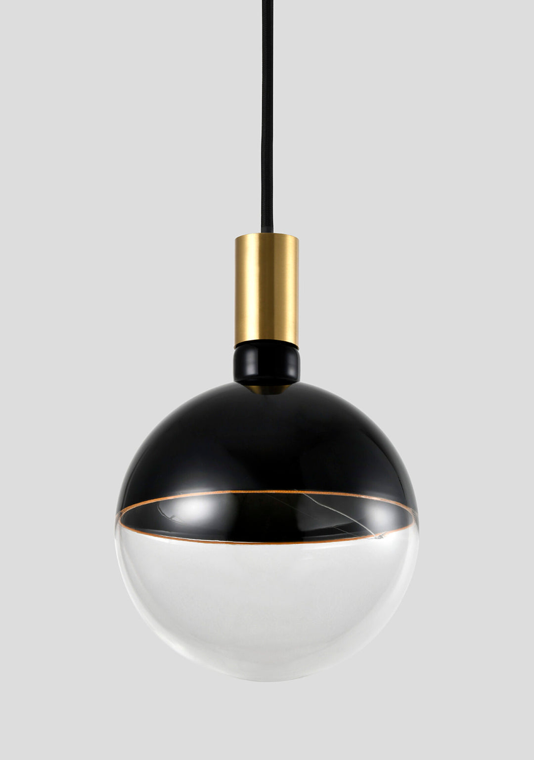 Roma Luxe Black Globe Light Bulb - 3 SIZES