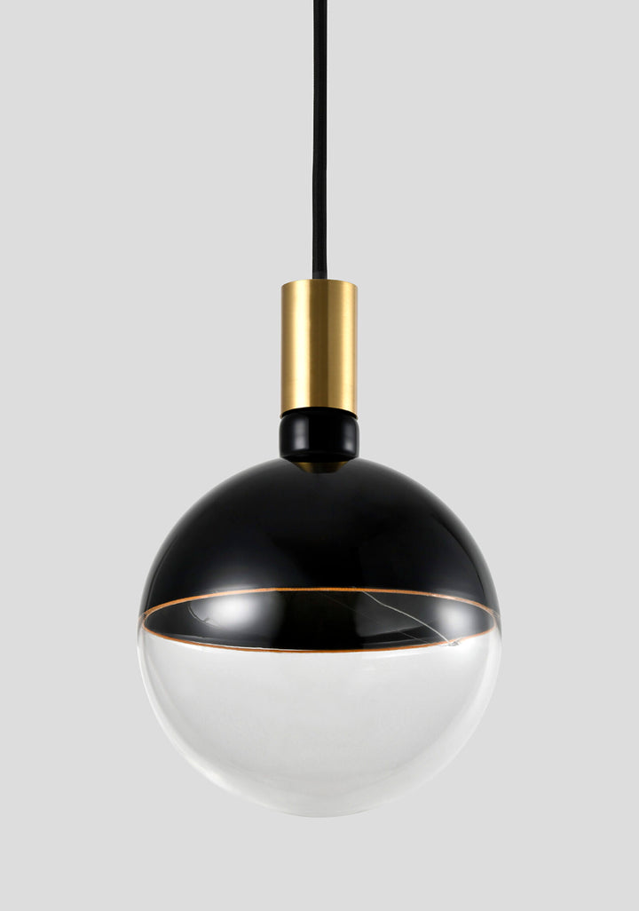 Roma Luxe Black Globe Light Bulb - 3 SIZES