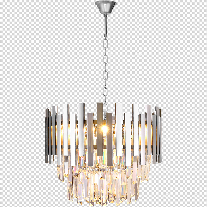 Turin Small Chandelier Silver