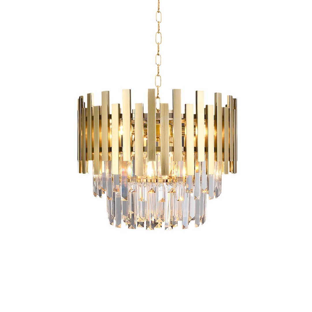 Turin Small Chandelier Gold