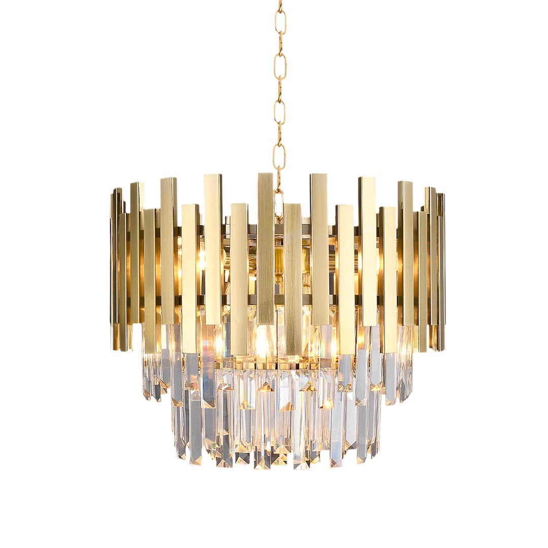 Turin Small Chandelier Gold