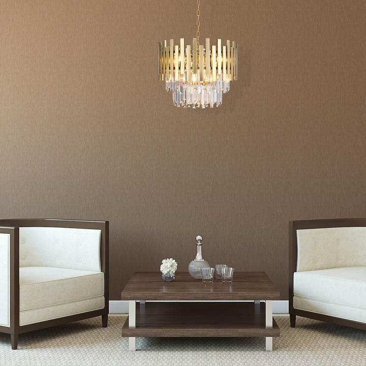 Turin Small Chandelier Gold