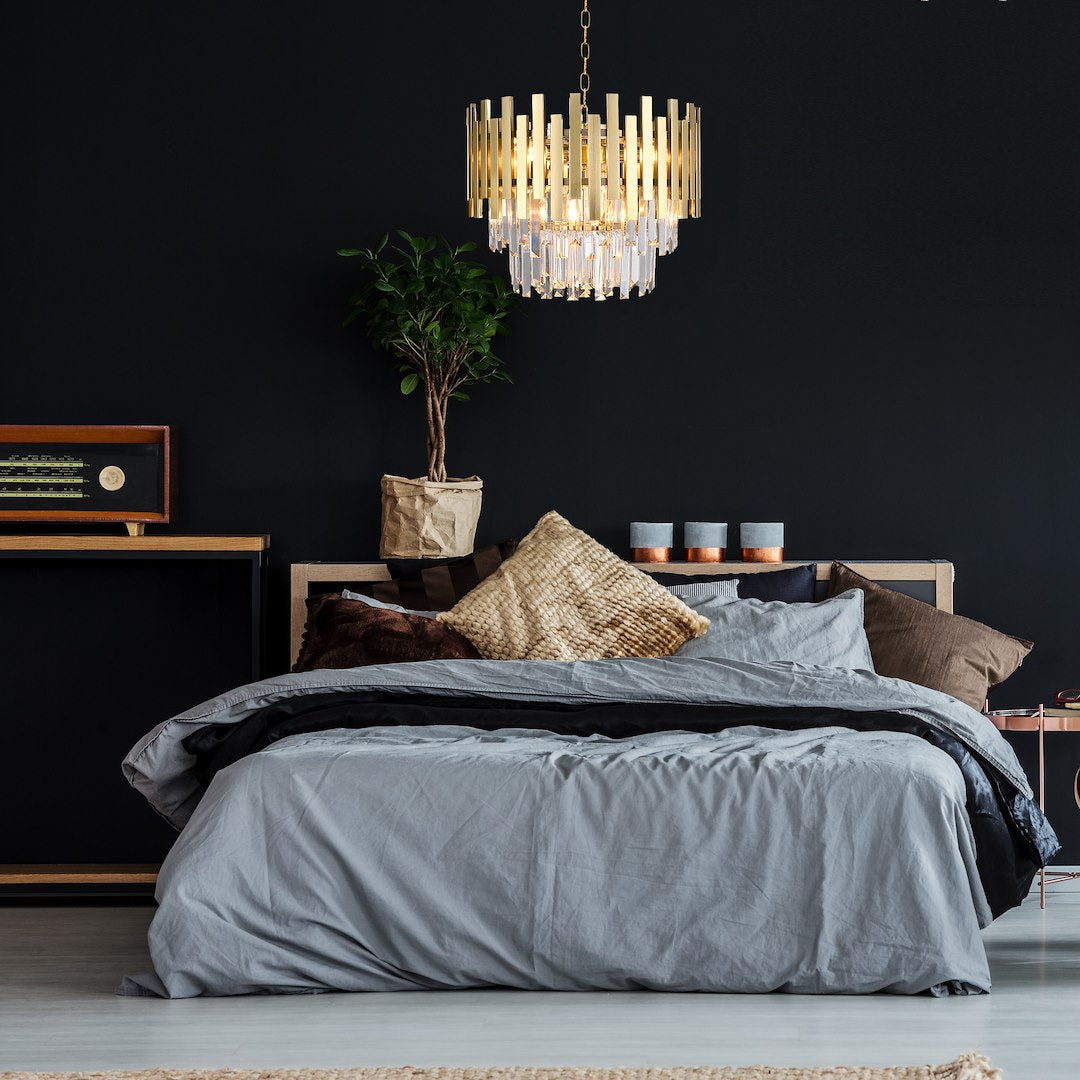 Turin Small Chandelier Gold