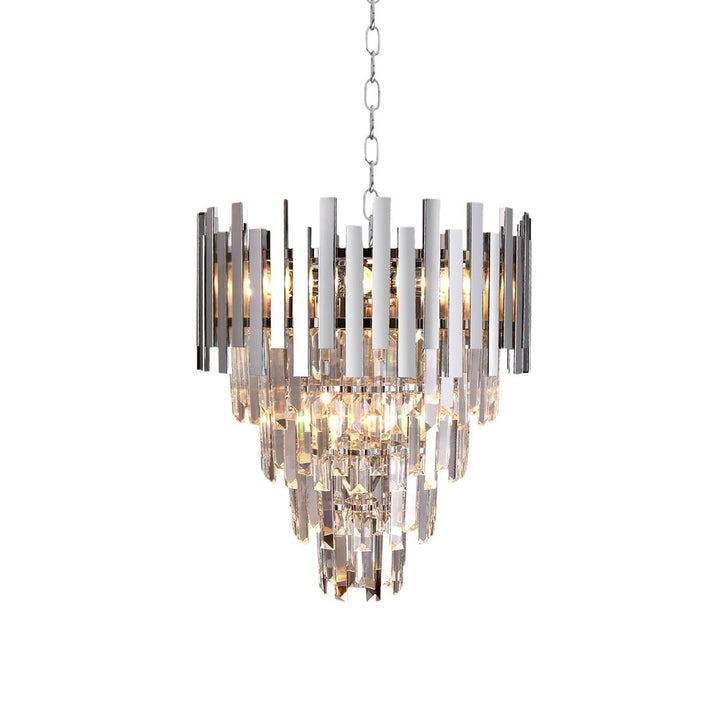 Turin Large Chandelier Silver