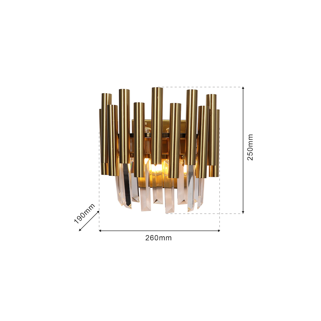 Verona Wall Light Gold