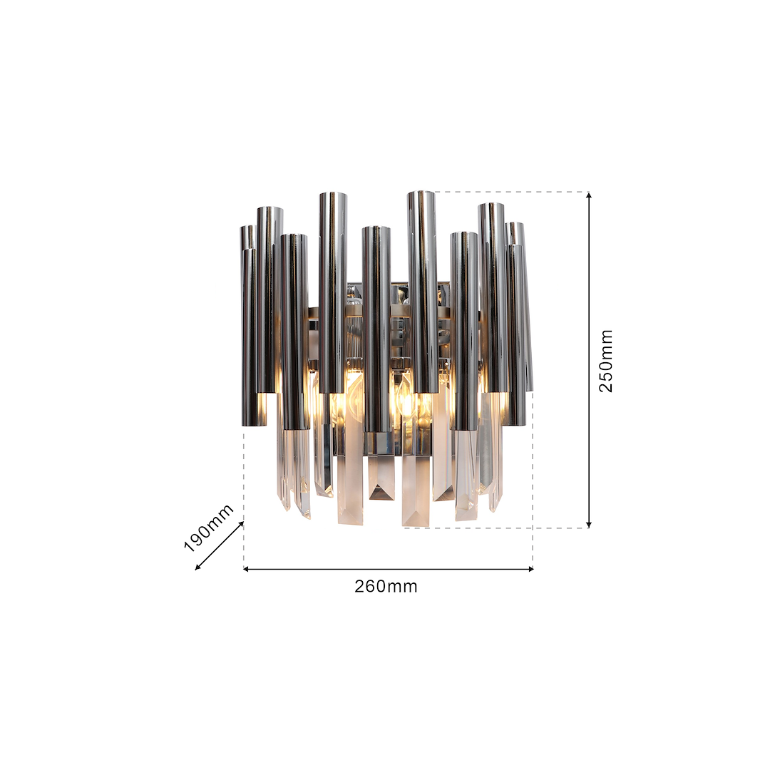Verona Wall Light Silver
