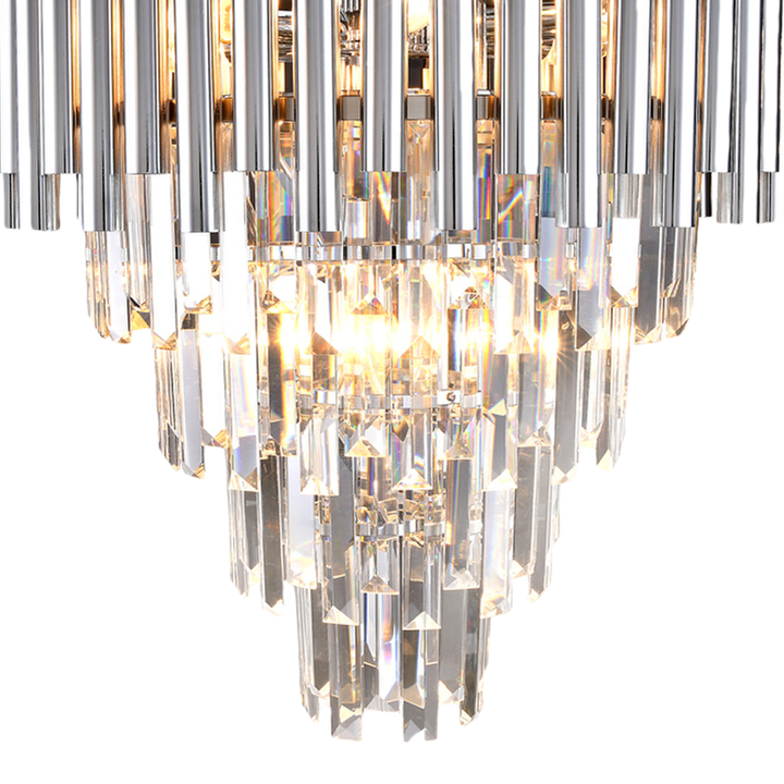 Verona Semi-Flush Silver