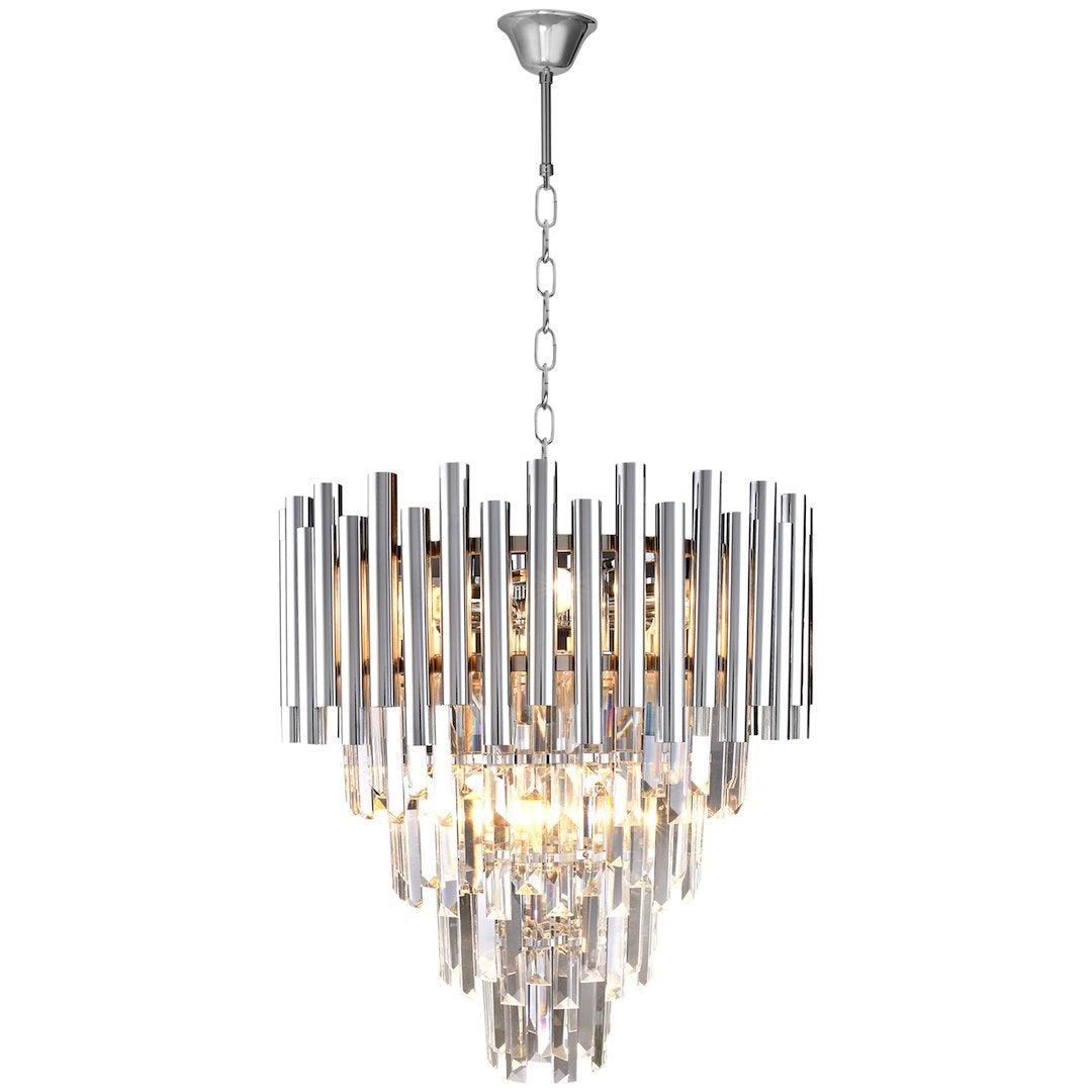 Verona Large Chandelier Silver
