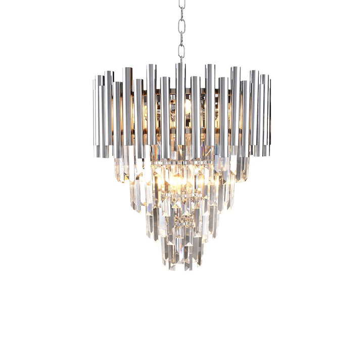Verona Large Chandelier Silver