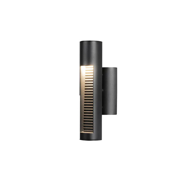 Salerno Black Outdoor Wall Light