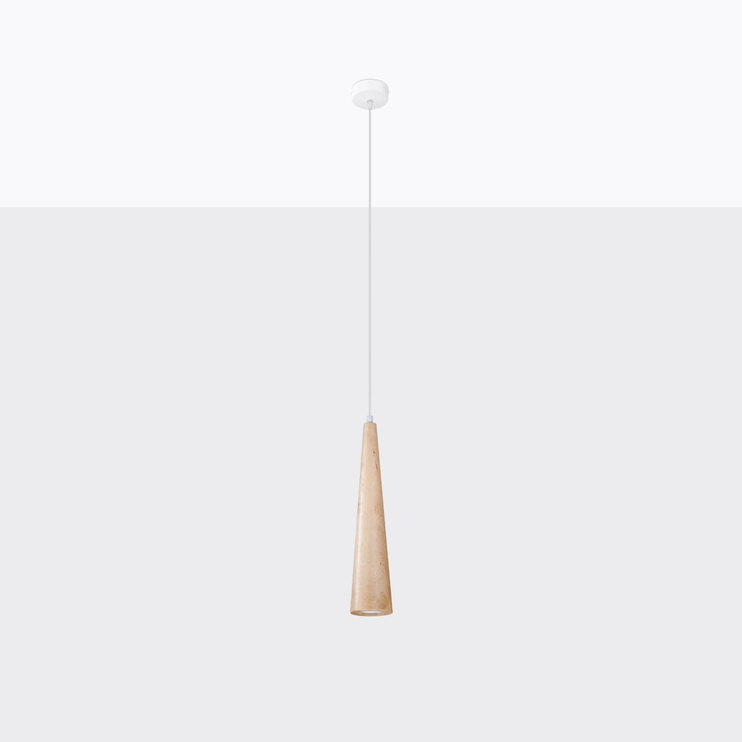 Brooks Wooden Pendant Light