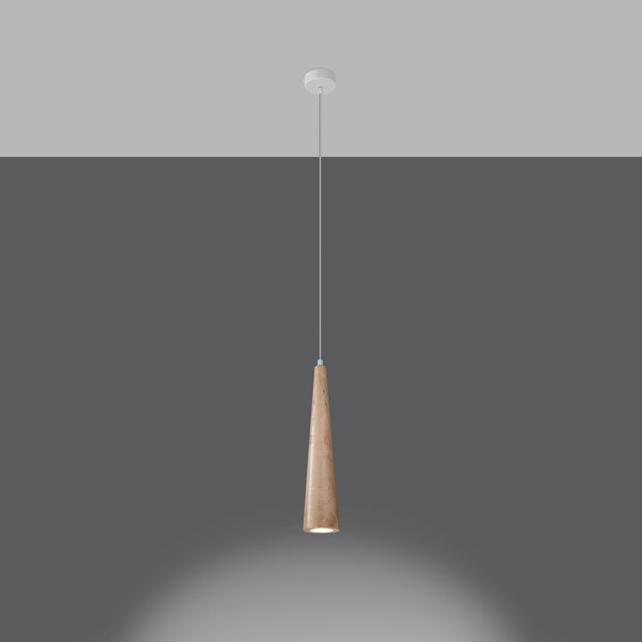 Brooks Wooden Pendant Light