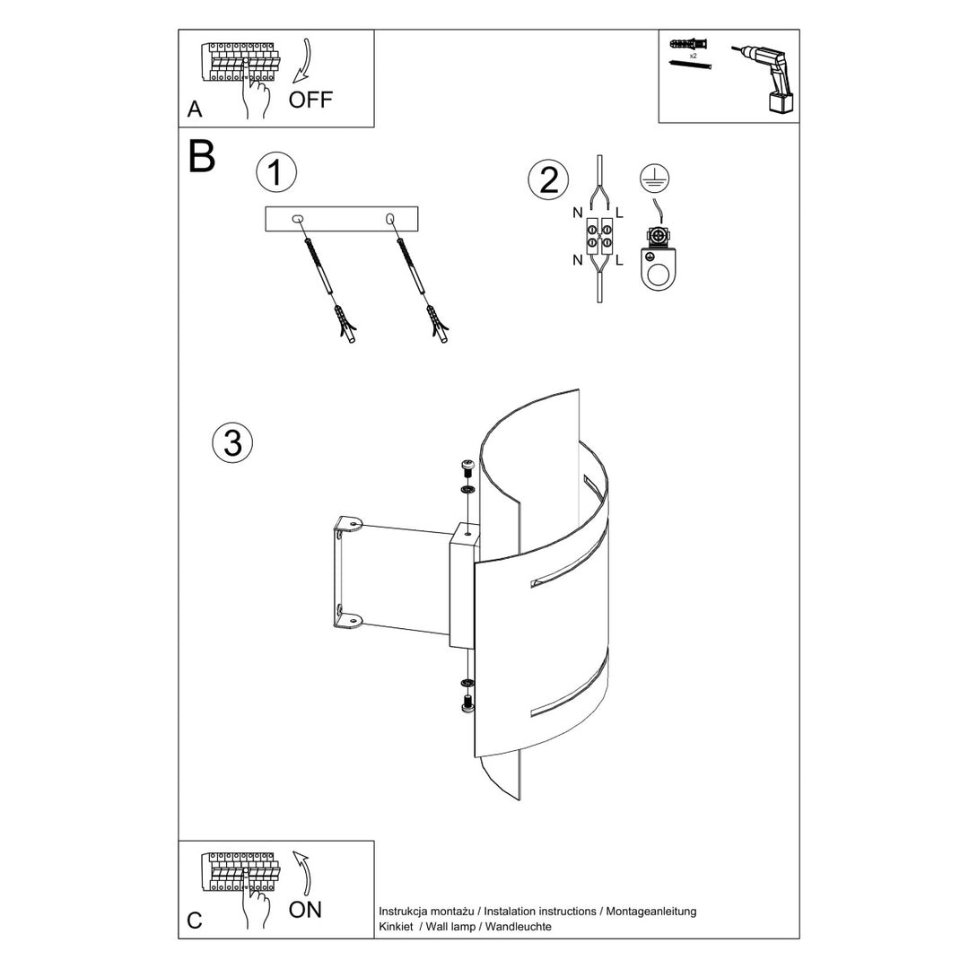 Burnaby Wall Light