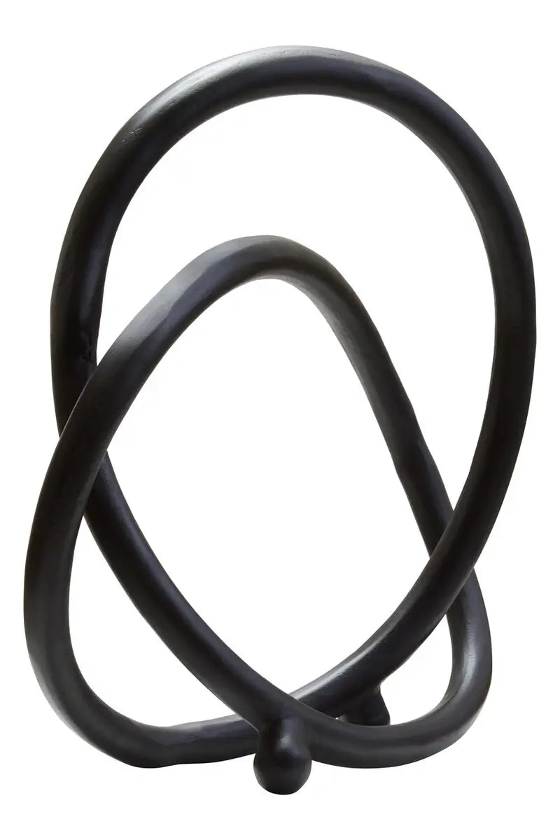 Large Twisted Knot Sculpture - 2 COLOURS