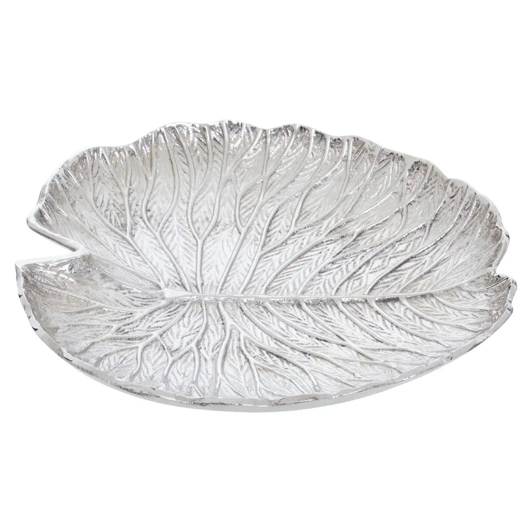 Lotus Leaf Dish β Luxury Decorative Bowl in Gold or Silver