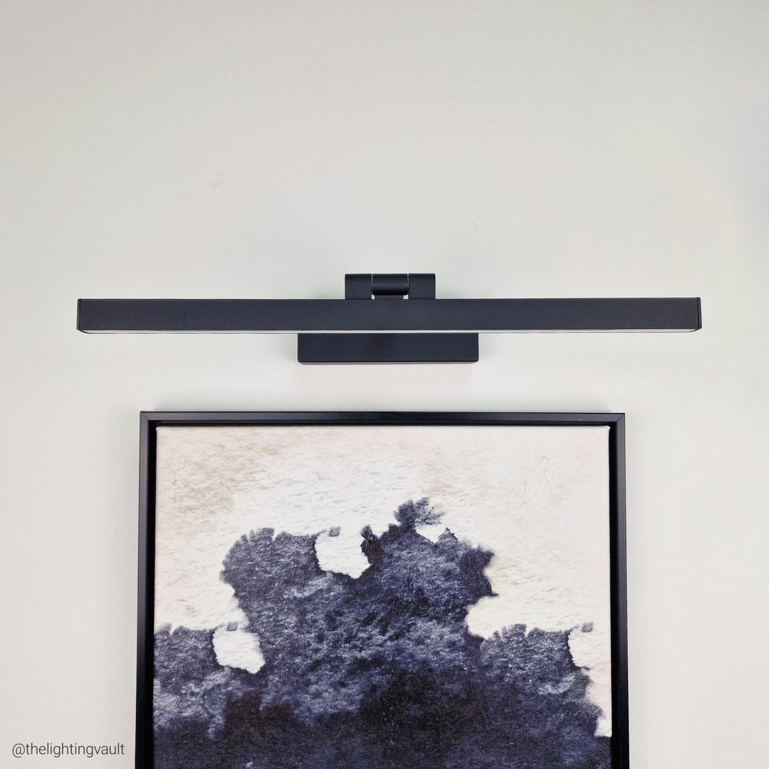 MODERN BLACK LED PICTURE LIGHT