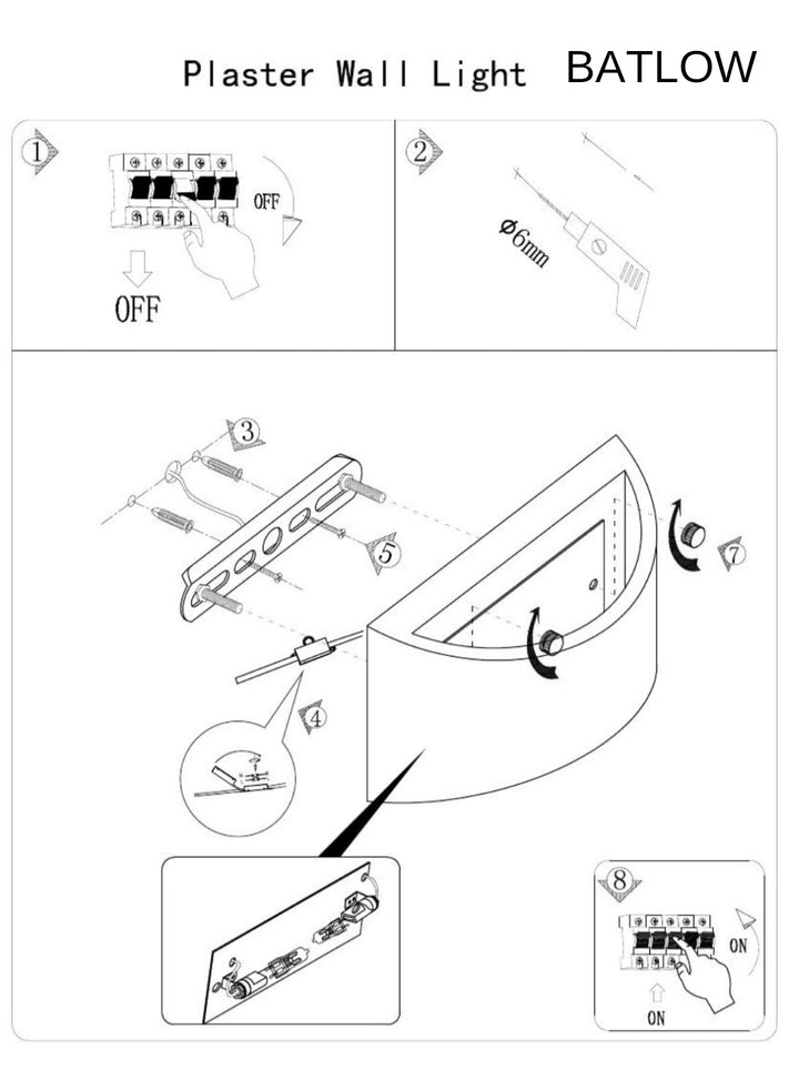 Batlow Large Wall Light